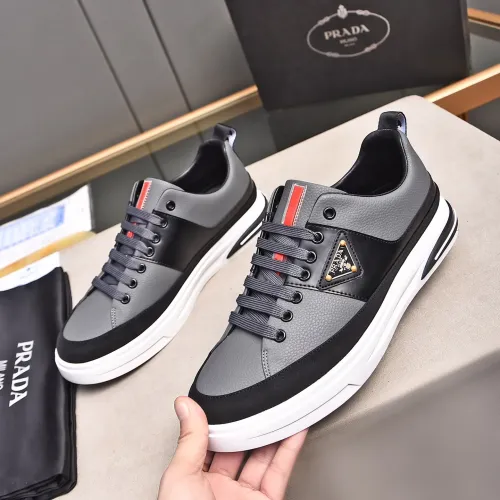 Wholesale Prada Casual Shoes For Men #1471479 $80.00 USD, Wholesale Quality Replica Prada Casual Shoes