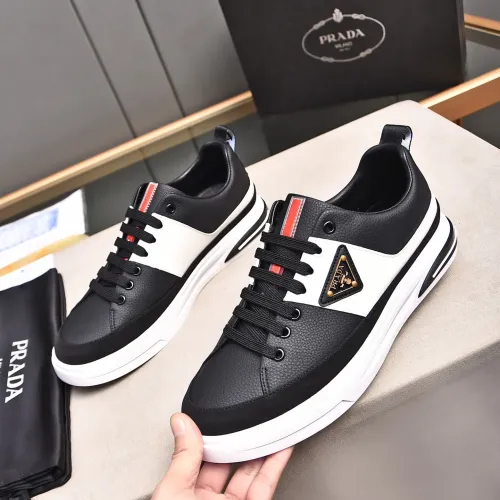 Wholesale Prada Casual Shoes For Men #1471480 $80.00 USD, Wholesale Quality Replica Prada Casual Shoes