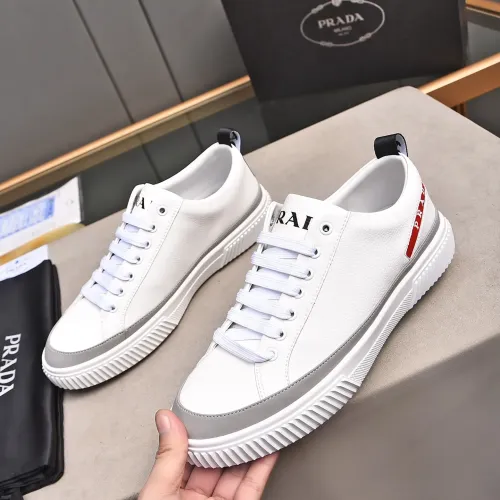 Wholesale Prada Casual Shoes For Men #1471481 $82.00 USD, Wholesale Quality Replica Prada Casual Shoes