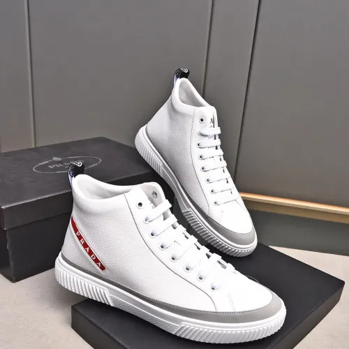 Replica Prada High Top Shoes For Men #1471484 $85.00 USD for Wholesale