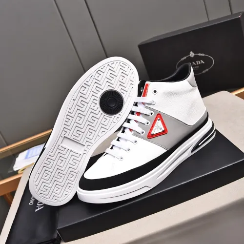 Replica Prada High Top Shoes For Men #1471487 $85.00 USD for Wholesale