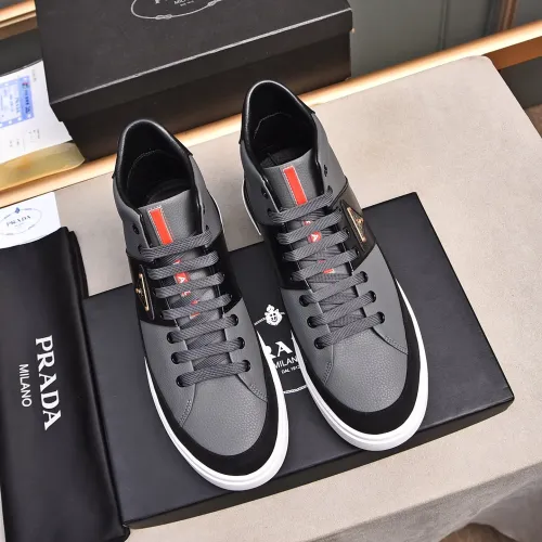 Replica Prada High Top Shoes For Men #1471488 $85.00 USD for Wholesale