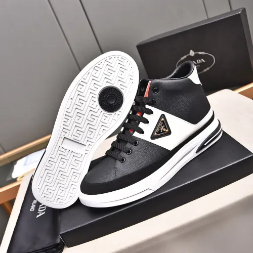 Replica Prada High Top Shoes For Men #1471489 $85.00 USD for Wholesale