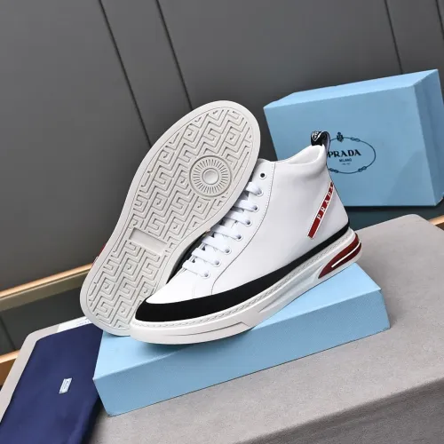 Replica Prada High Top Shoes For Men #1471490 $85.00 USD for Wholesale