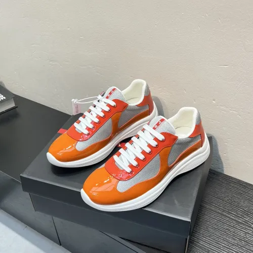 Wholesale Prada Casual Shoes For Men #1471501 $112.00 USD, Wholesale Quality Replica Prada Casual Shoes