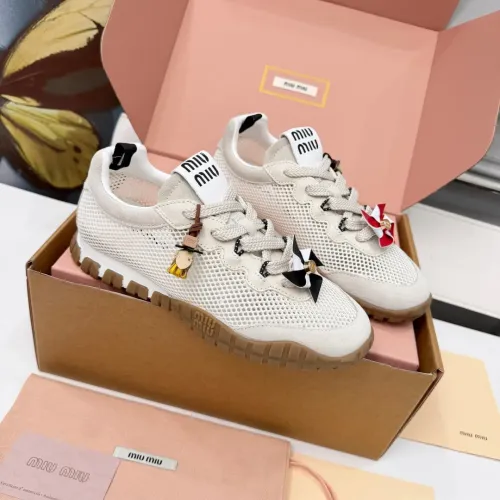 Wholesale MIU MIU Casual Shoes For Women #1471510 $100.00 USD, Wholesale Quality Replica MIU MIU Casual Shoes