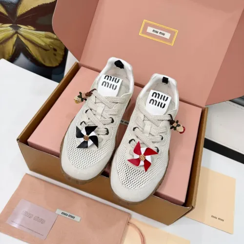 Replica MIU MIU Casual Shoes For Women #1471510 $100.00 USD for Wholesale