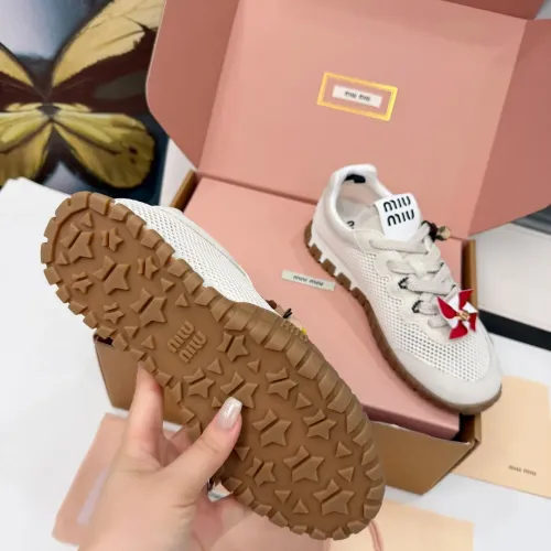 Replica MIU MIU Casual Shoes For Women #1471510 $100.00 USD for Wholesale