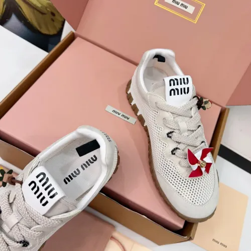 Replica MIU MIU Casual Shoes For Women #1471510 $100.00 USD for Wholesale