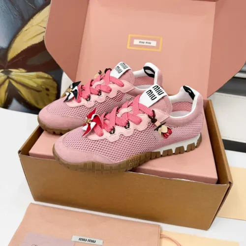 Replica MIU MIU Casual Shoes For Women #1471511 $100.00 USD for Wholesale