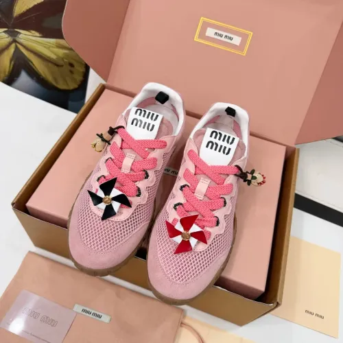 Replica MIU MIU Casual Shoes For Women #1471511 $100.00 USD for Wholesale