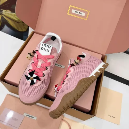 Replica MIU MIU Casual Shoes For Women #1471511 $100.00 USD for Wholesale