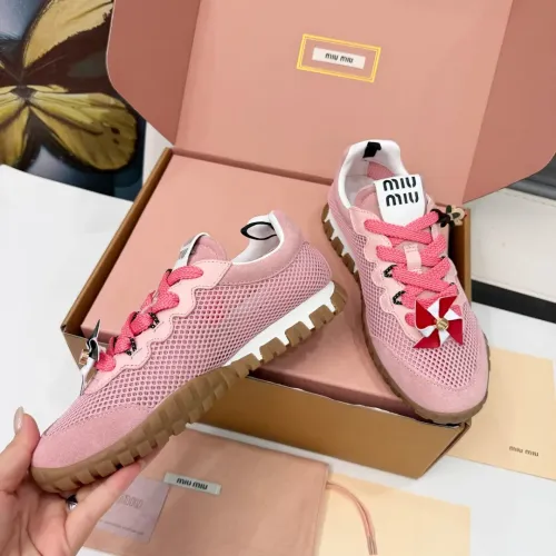 Replica MIU MIU Casual Shoes For Women #1471511 $100.00 USD for Wholesale