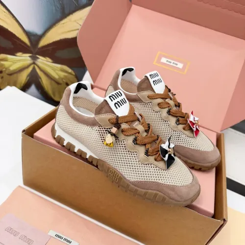 Wholesale MIU MIU Casual Shoes For Women #1471512 $100.00 USD, Wholesale Quality Replica MIU MIU Casual Shoes
