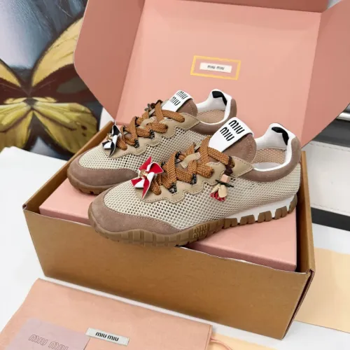 Replica MIU MIU Casual Shoes For Women #1471512 $100.00 USD for Wholesale