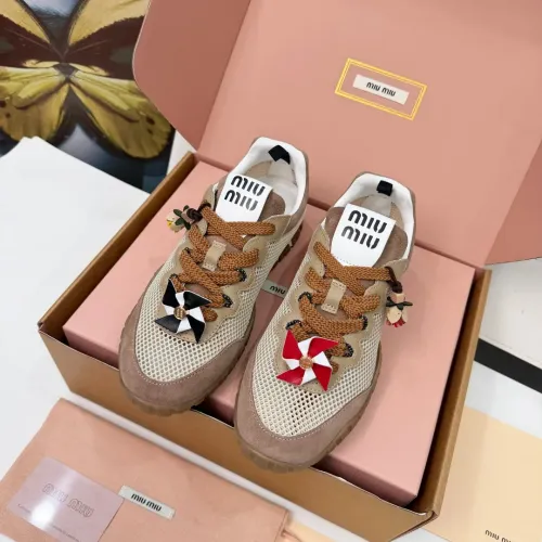 Replica MIU MIU Casual Shoes For Women #1471512 $100.00 USD for Wholesale