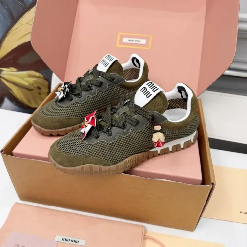 Replica MIU MIU Casual Shoes For Women #1471513 $100.00 USD for Wholesale