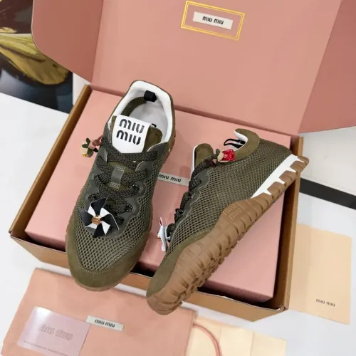 Replica MIU MIU Casual Shoes For Women #1471513 $100.00 USD for Wholesale