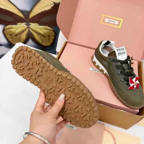 Replica MIU MIU Casual Shoes For Women #1471513 $100.00 USD for Wholesale