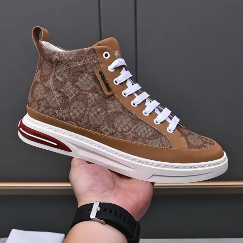 Replica Coach High Tops Shoes For Men #1471564 $85.00 USD for Wholesale