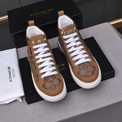 Replica Coach High Tops Shoes For Men #1471564 $85.00 USD for Wholesale