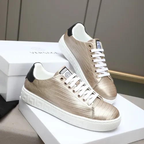 Wholesale Versace Casual Shoes For Men #1471567 $85.00 USD, Wholesale Quality Replica Versace Casual Shoes