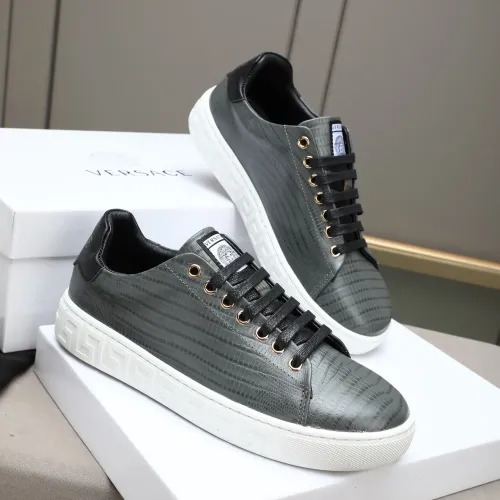 Wholesale Versace Casual Shoes For Men #1471570 $85.00 USD, Wholesale Quality Replica Versace Casual Shoes