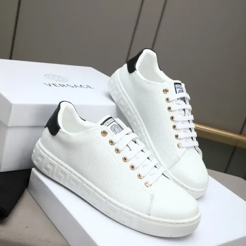 Wholesale Versace Casual Shoes For Men #1471572 $85.00 USD, Wholesale Quality Replica Versace Casual Shoes