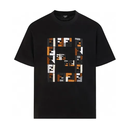 Wholesale Fendi T-Shirts Short Sleeved For Men #1471627 $39.00 USD, Wholesale Quality Replica Fendi T-Shirts