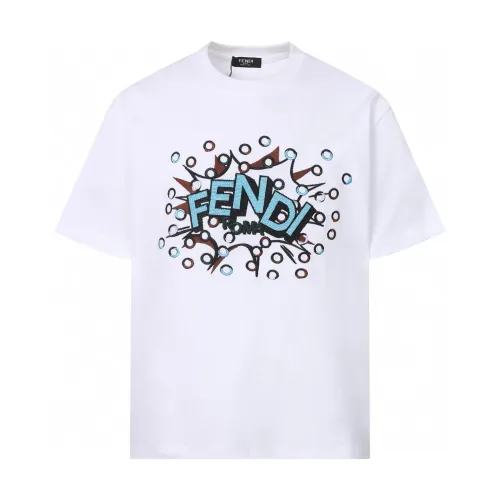 Wholesale Fendi T-Shirts Short Sleeved For Men #1471628 $39.00 USD, Wholesale Quality Replica Fendi T-Shirts