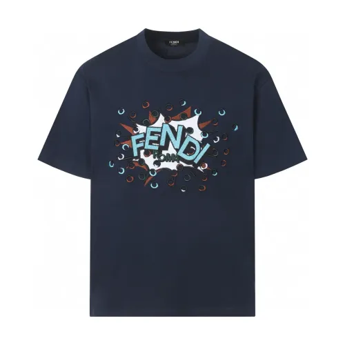 Wholesale Fendi T-Shirts Short Sleeved For Men #1471630 $39.00 USD, Wholesale Quality Replica Fendi T-Shirts