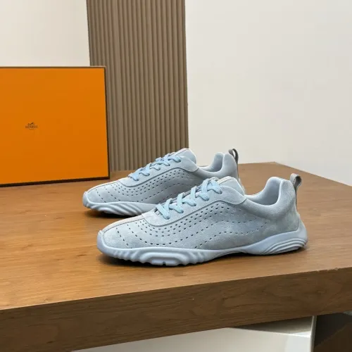 Replica Hermes Casual Shoes For Men #1471688 $85.00 USD for Wholesale