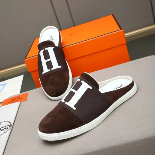 Wholesale Hermes Slippers For Men #1471706 $76.00 USD, Wholesale Quality Replica Hermes Slippers
