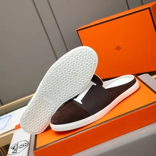 Replica Hermes Slippers For Men #1471706 $76.00 USD for Wholesale