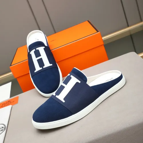 Wholesale Hermes Slippers For Men #1471707 $76.00 USD, Wholesale Quality Replica Hermes Slippers