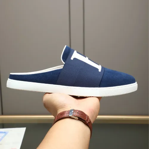 Replica Hermes Slippers For Men #1471707 $76.00 USD for Wholesale