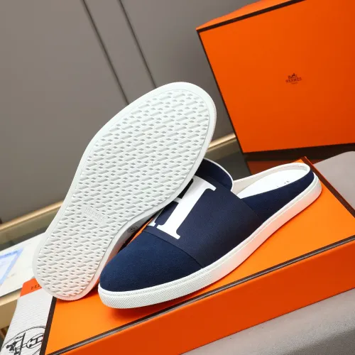Replica Hermes Slippers For Men #1471707 $76.00 USD for Wholesale