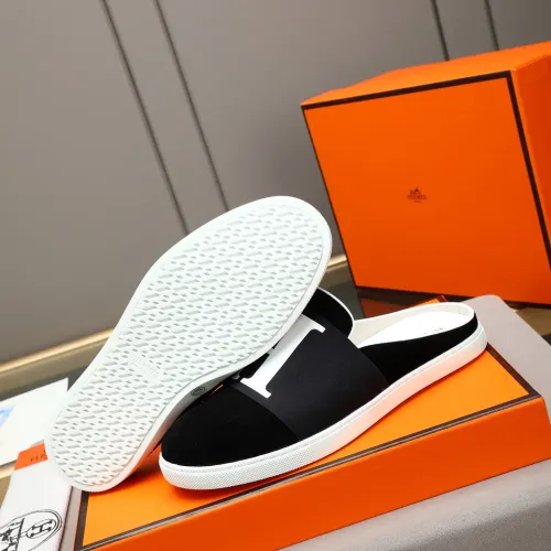 Replica Hermes Slippers For Men #1471708 $76.00 USD for Wholesale