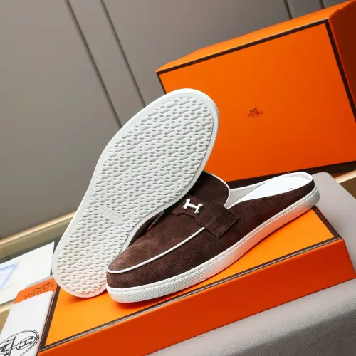 Replica Hermes Slippers For Men #1471709 $76.00 USD for Wholesale