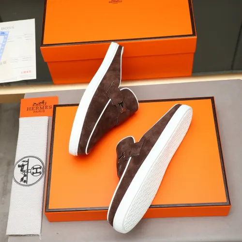 Replica Hermes Slippers For Men #1471709 $76.00 USD for Wholesale