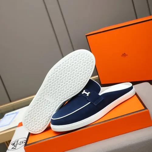 Replica Hermes Slippers For Men #1471710 $76.00 USD for Wholesale