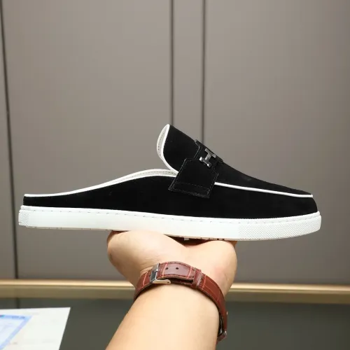 Replica Hermes Slippers For Men #1471711 $76.00 USD for Wholesale