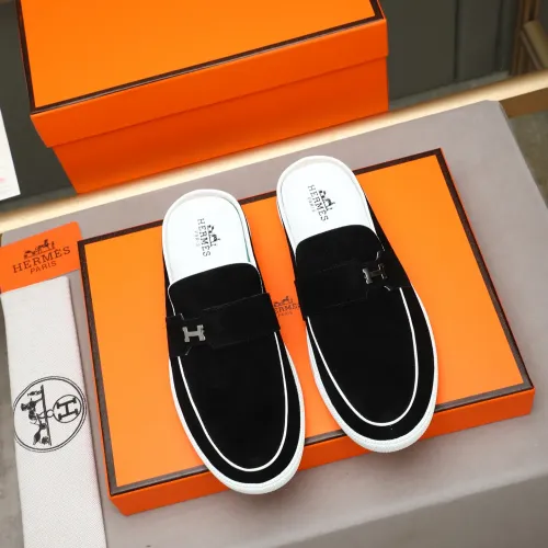 Replica Hermes Slippers For Men #1471711 $76.00 USD for Wholesale