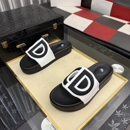 Replica Christian Dior Slippers For Men #1471715 $45.00 USD for Wholesale