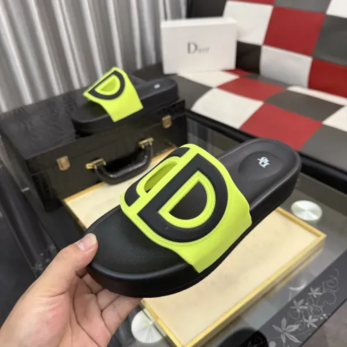 Replica Christian Dior Slippers For Men #1471716 $45.00 USD for Wholesale