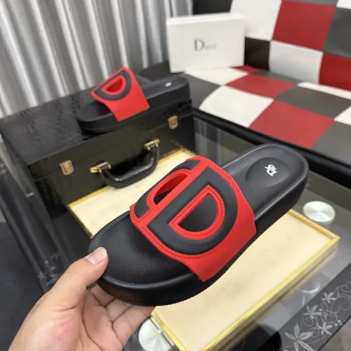 Replica Christian Dior Slippers For Men #1471717 $45.00 USD for Wholesale