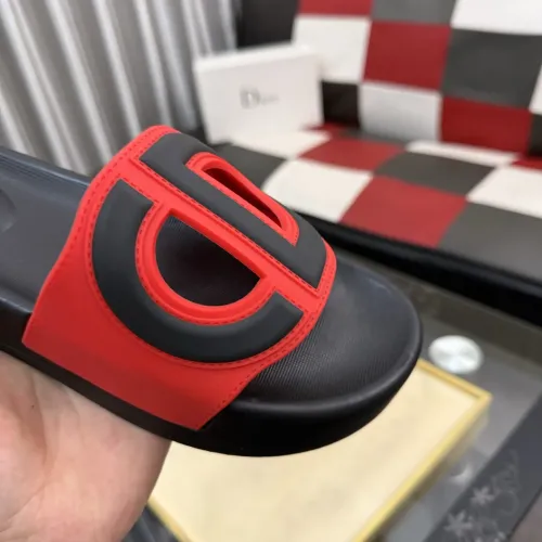 Replica Christian Dior Slippers For Men #1471717 $45.00 USD for Wholesale