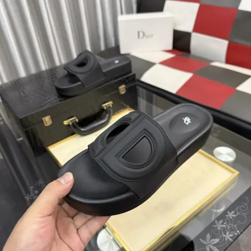 Replica Christian Dior Slippers For Men #1471720 $45.00 USD for Wholesale