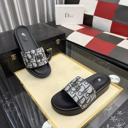 Wholesale Christian Dior Slippers For Men #1471721 $45.00 USD, Wholesale Quality Replica Christian Dior Slippers