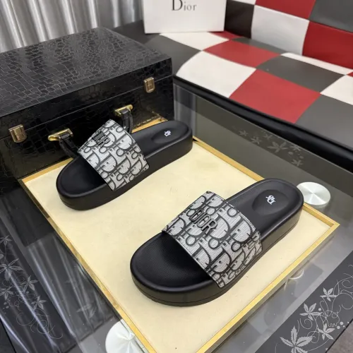 Replica Christian Dior Slippers For Men #1471721 $45.00 USD for Wholesale